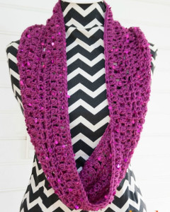 Single Skein Swanky Scarf