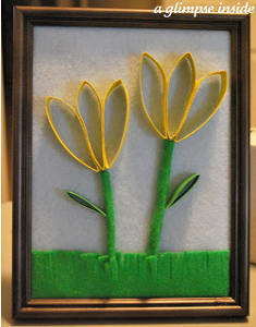 3D Tulip Wall Art