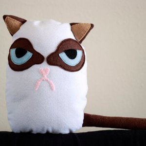 Mad Cat Stuffed Animal Pattern