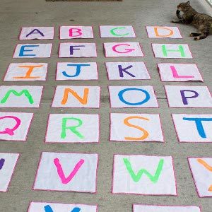 Hopscotch Alphabet for Kids