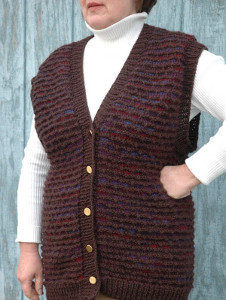 Two-Tone Seamless Vest