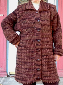 Moss Stitch Coat