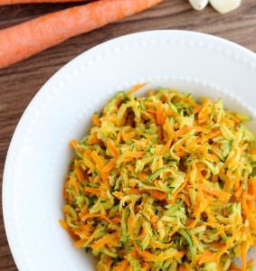 Zucchini and Carrot Hash