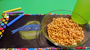 DIY Chalkboard Placemats