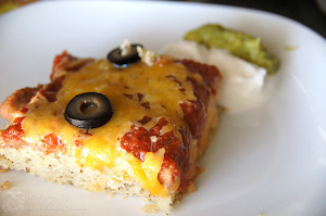 Mexican Pizza Bake