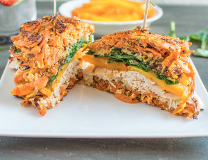 Sweet Potato Turkey Sandwich