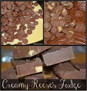 Creamy Reese's Slow Cooker Fudge