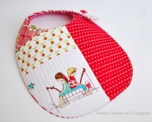 Cheery Cherry Baby Bib