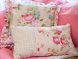 Sunshine Rose Pillows