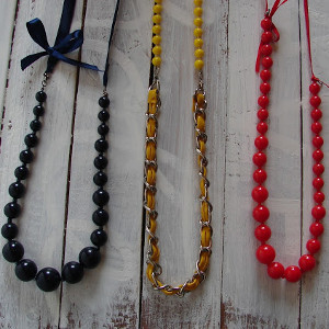 Long and Lean DIY Necklaces