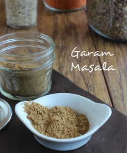 Homemade Garam Masala Spice Blend