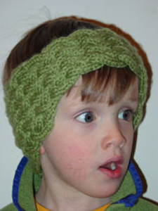 Easy Woven Cable Headband