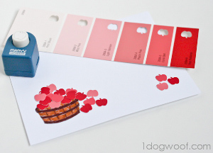 Apple Paper Punch Cards