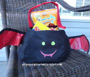 Spooky Bat Treat Bag