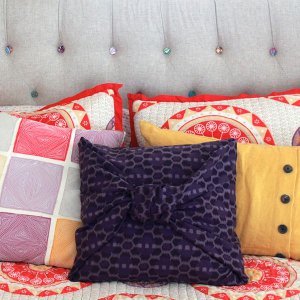 Fold and Tuck DIY Pillow