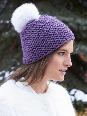 Beginner's Garter Stitch Hat