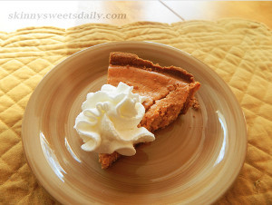 Lighter Sweet Potato Pie