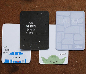 Star Wars Day Printable Journal Cards