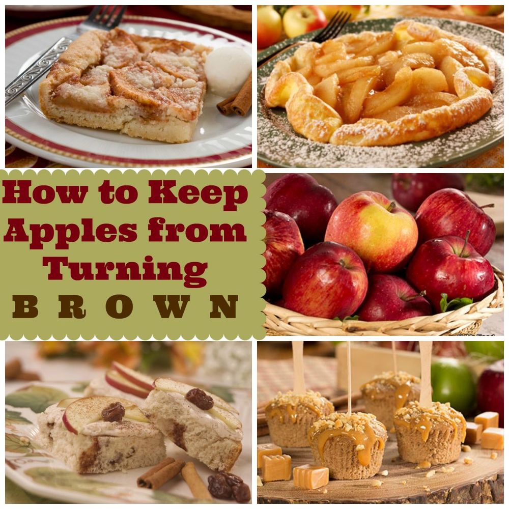 How To Keep Apples From Turning Brown