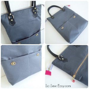 Zip Me Up Tote Bag Pattern