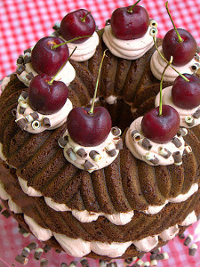 Dr. Pepper Black Forest Cake