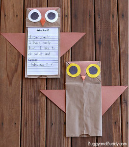 Paper Bag Owls