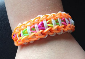 Rainbow Loom Ladder Bracelet