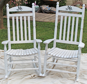 DIY Personalized Rocking Chairs