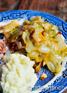 Braised Cabbage and Bacon
