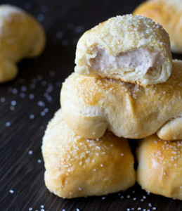 Stuffed Cinnamon Puffs