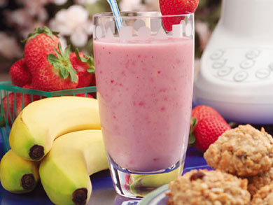 Strawberry Banana Smoothies