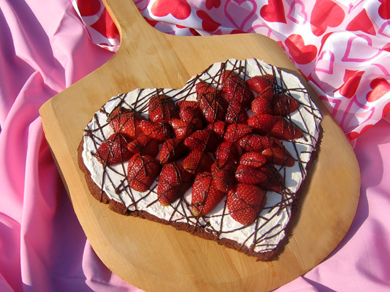 Valentine's day pizza Valentine's Day Pizza | MrFood.com