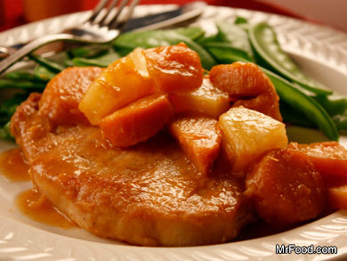 Magical Pineapple Pork Chops