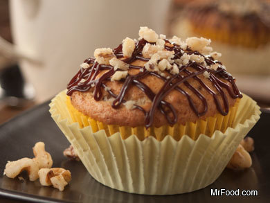 Chocolate Banana Nut Cupcakes