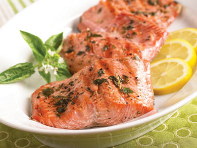 Grilled Herbed Salmon