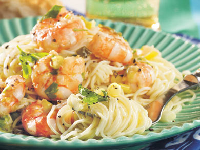 Speedy Shrimp Scampi