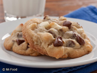 Triple Chocolate Chip Cookies