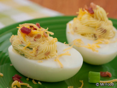 Bacon Lover's Deviled Eggs