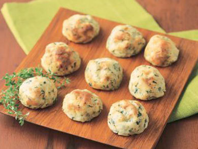 Idaho Potato Spinach Balls