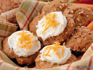 Iced Carrot Cake Cookies