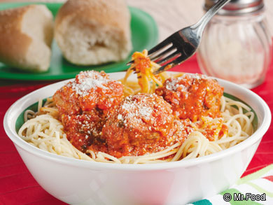 Potluck Spaghetti & Meatballs