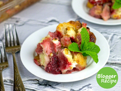 Strawberry Dump Cobbler