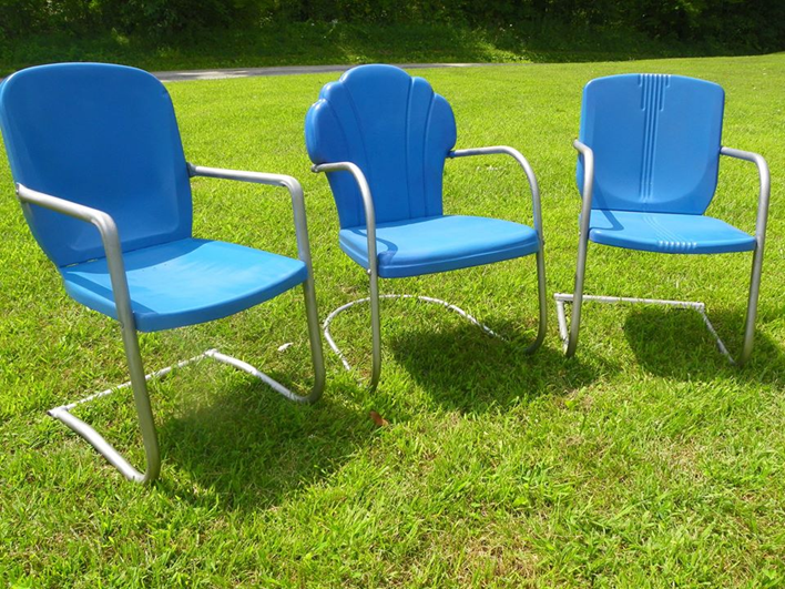 retro motel chairs