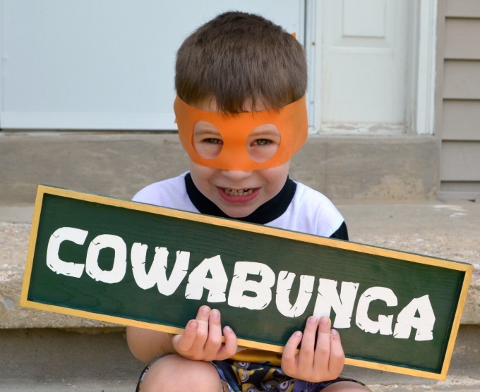 Cowabunga Letters COWABUNGA Sign | FaveCrafts.com