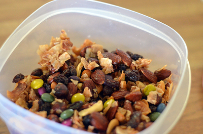 Mixed Nut, Chocolate, and Coconut Trail Mix