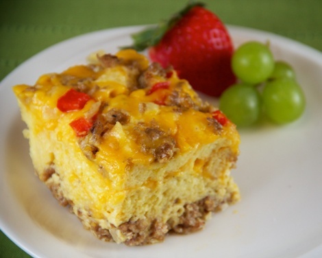 Make-Ahead Breakfast Sausage Casserole