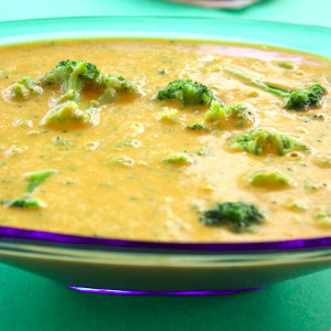 "Cheesy" Broccoli Soup