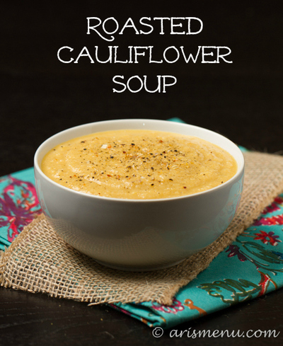 Roasted Cauliflower Soup