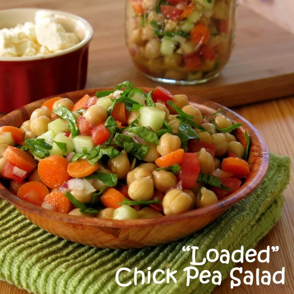 Loaded Chick Pea Salad master
