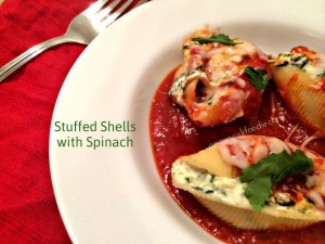 Stuffed Spinach Shells